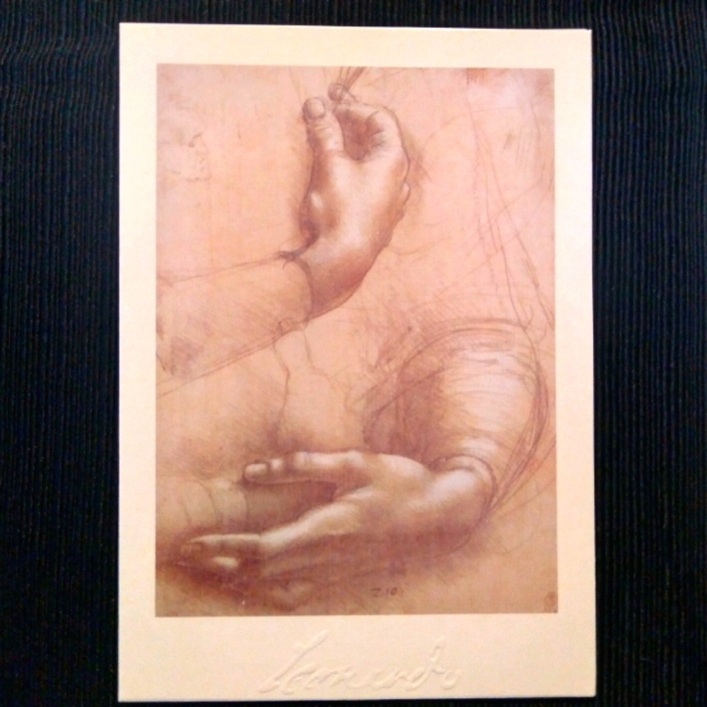 30 Note/Greeting Cards w/Envelopes Leonardo da Vinci - Picture 2 of 8